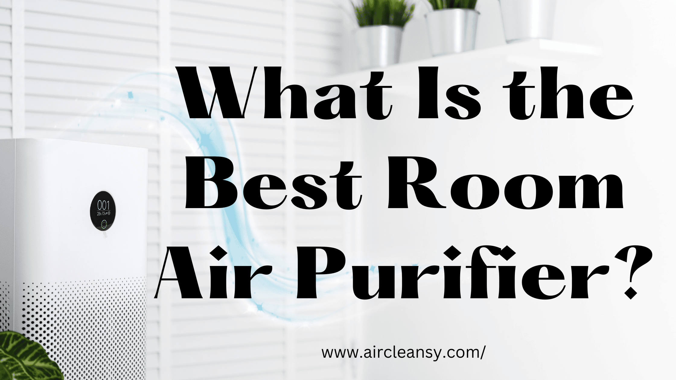 What Is the Best Room Air Purifier